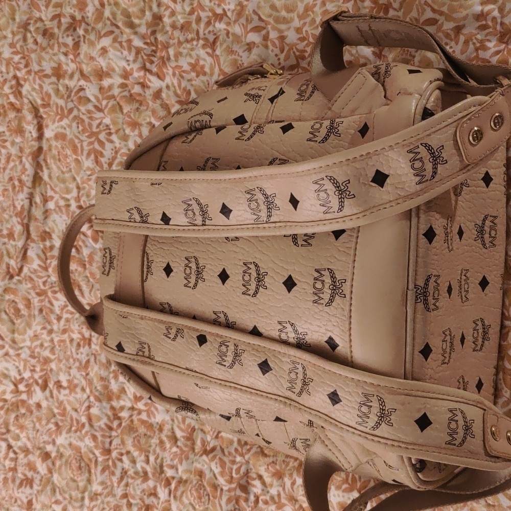 Mcm Authentic Medium Size Backpack - image 4